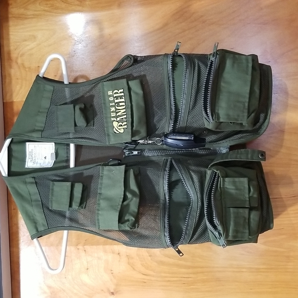 Boy's Green Junior Ranger Vest